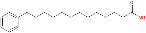 13 phenyltridecanoic acid